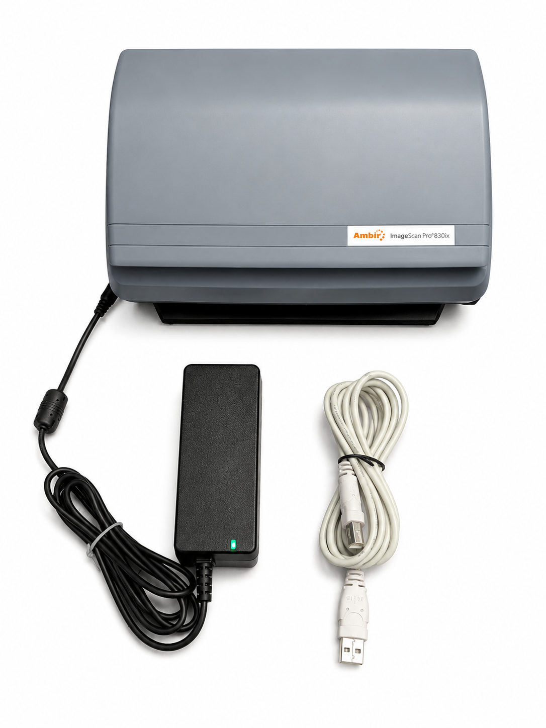 Ambir ImageScan Pro 830ix ADF Document Scanner | 30ppm Duplex | 600 DPI | USB | Used Good | Reconditioned