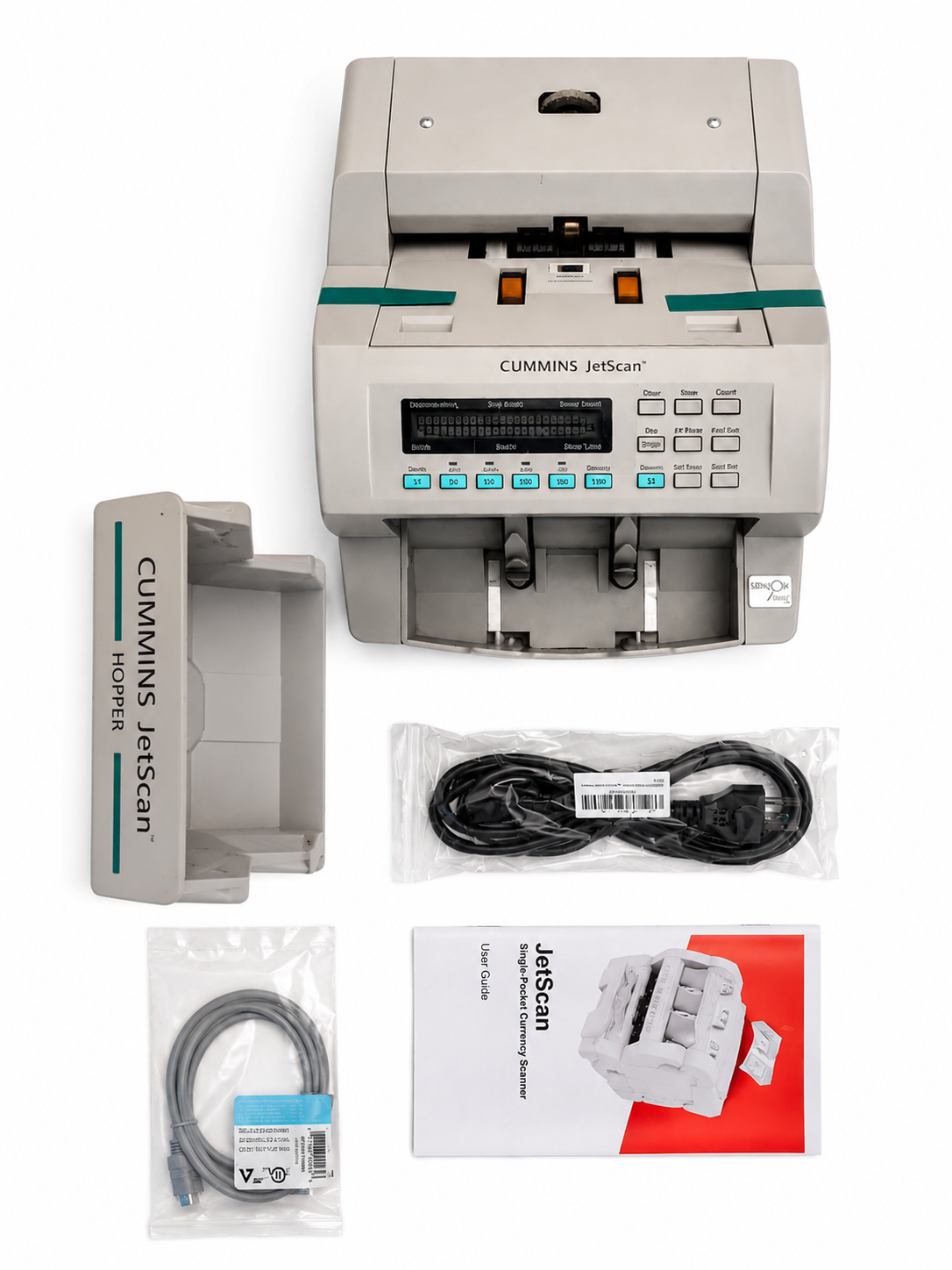 Cummins Allison JetScan 4065 Currency Counter & Counterfeit Detector | 406-9905-00 |