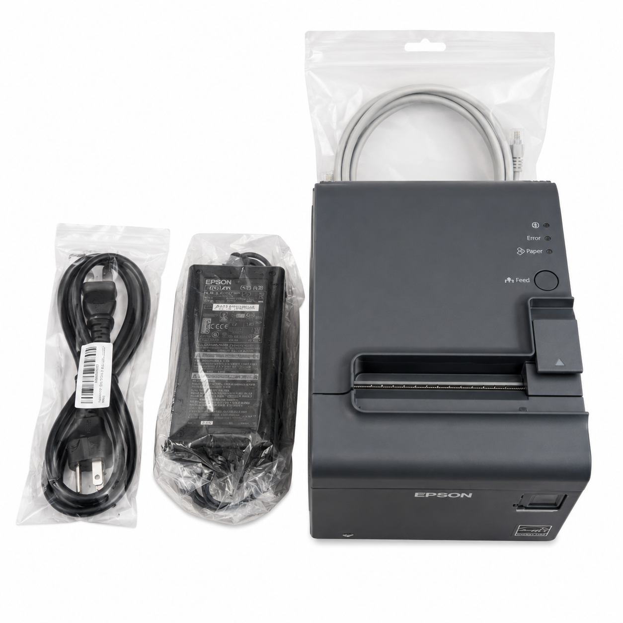 Epson TM-L90 Liner-Free Label & Receipt Printer | M313A | Network LAN | New Open Box