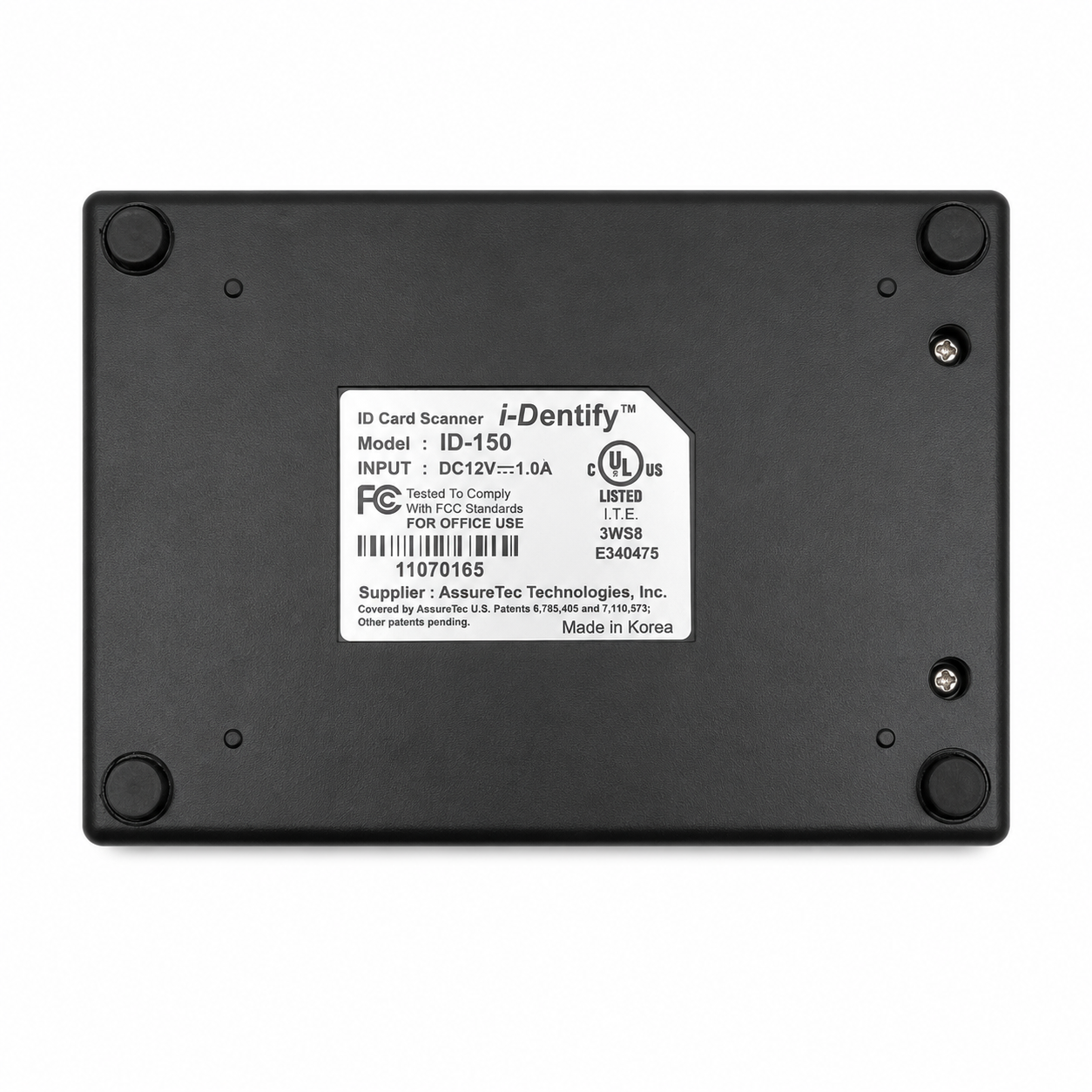 Acuant i-Dentify ID-150 Duplex ID Card Authentication Scanner | Open Box Like New | 600 DPI | USB