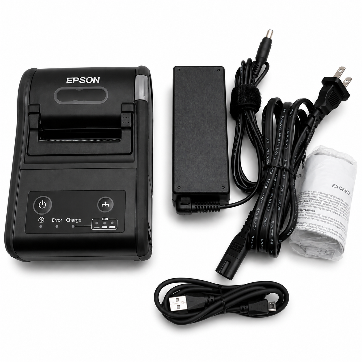 Epson Mobilink TM-P60II Mobile Receipt Printer | Wi-Fi + Bluetooth | 100mm/sec | Open Box Like New | C31CC79A9981