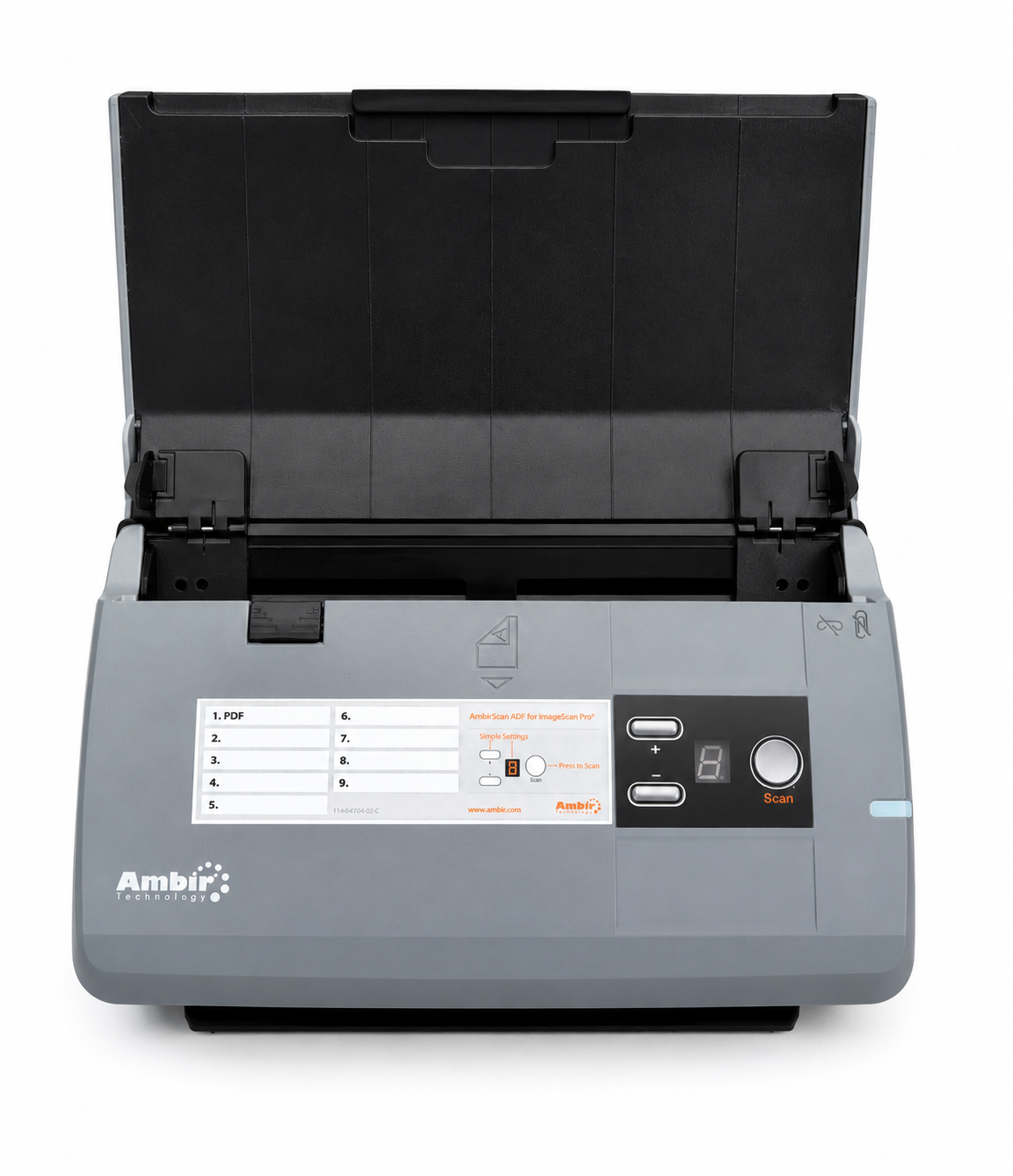 Ambir ImageScan Pro 830ix ADF Document Scanner | 30ppm Duplex | 600 DPI | USB | Used Good | Reconditioned