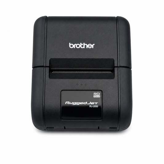 Brother RuggedJet RJ-2050 Portable Thermal Receipt Printer | Reconditioned | Wi-Fi Bluetooth USB | iOS Android Windows