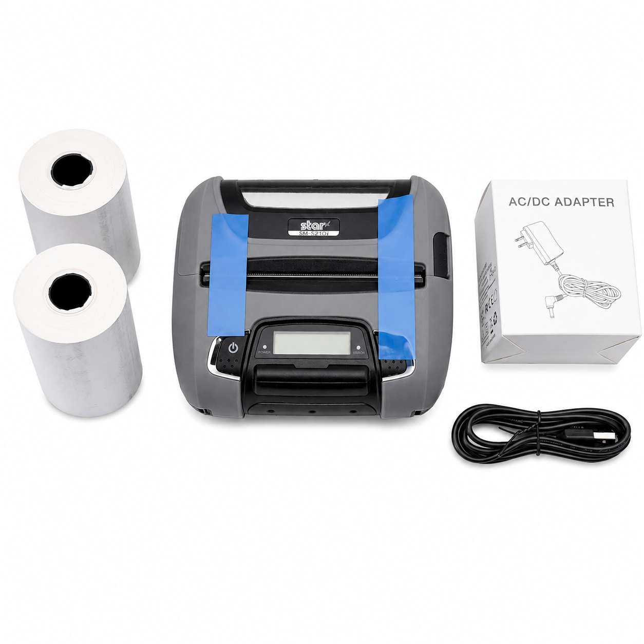 Star Micronics SM-T400i Rugged Portable Bluetooth Thermal Receipt & Label Printer iOS Android Windows